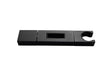 Taran Black Handheld Shower Piece Holder Square