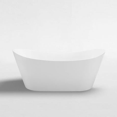 Viva 1500x750x720 Gloss White High Back Bathtub NF