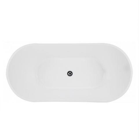 Viva 1500x750x720 Gloss White High Back Bathtub NF — detail 3