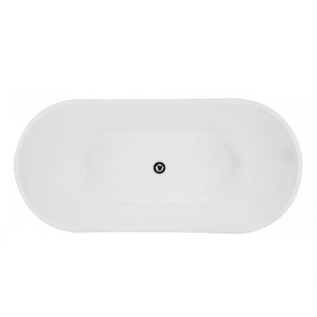 Viva 1500x750x720 Gloss White High Back Bathtub NF — detail 3