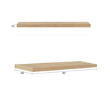 Byron 997X452x25 Natural Oak Leg Panel