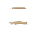 Byron 397X452x25 Natural Oak Leg Panel