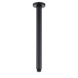 Pavia 300mm Matte Black Ceiling Shower Arm Round