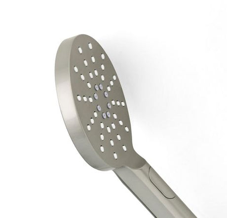 Pavia Brushed Nickel Handheld Shower Set Round — detail 2