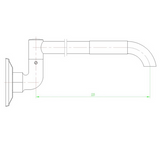 Laundry Spout 225mm — detail 2