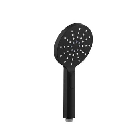Pavia Dual Hose Twin Shower / 200mm Round Head Matte Black — detail 2