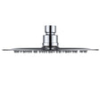 Pavia 250mm Chrome Shower Head Stainless Steel Round