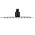 Pavia 250mm Matte Black Shower Head Stainless Steel Round