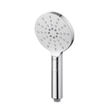 Pavia Twin Shower On Rail 250mm Shower Head Round Chrome — detail 3