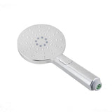 Pavia Twin Shower On Rail 250mm Shower Head Round Chrome — detail 4