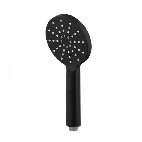 Pavia Matte Black Handheld Shower Piece Round — detail 2