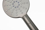 Pavia Gun Metal Handheld Shower Piece Round — detail 2