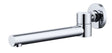 Pavia Chrome Swivel Bath Spout Round