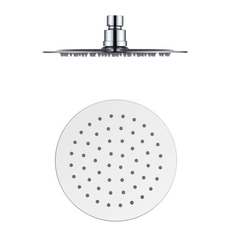 Pavia Compact Twin Shower with 200mm Round Head Chrome — detail 3