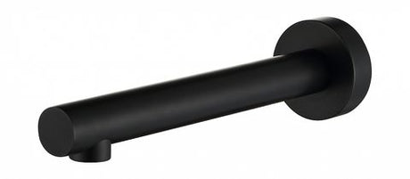 Roul Matte Black Bath Spout Round