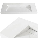 Moonlight 1200mm Solid Surface Top — detail 4