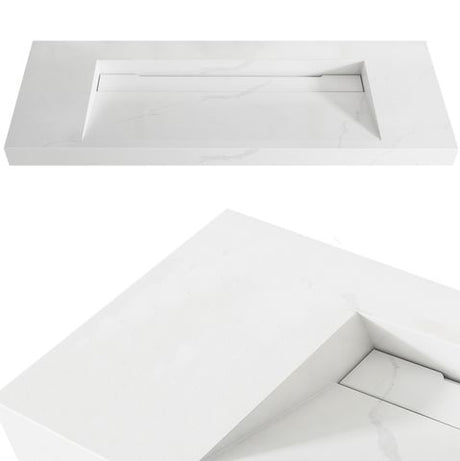 Moonlight 1500mm Solid Surface Top — detail 3