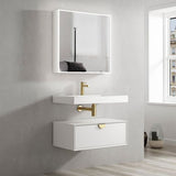 Moonlight 750mm Solid Surface Top — detail 2
