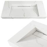 Moonlight 750mm Solid Surface Top — detail 4