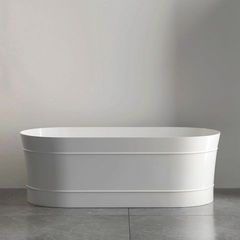 Attica Bondi 1700 Gloss White Bath — detail 2