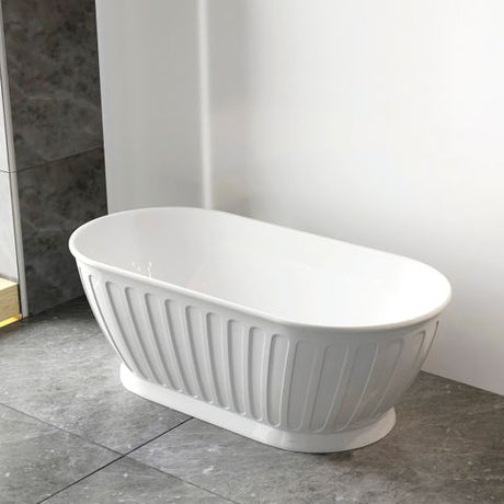 Attica Kensington 1700 Gloss White Bath — detail 2