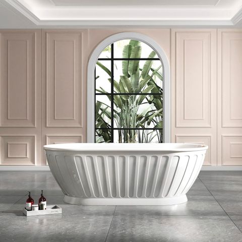 Attica Kensington 1700 Gloss White Bath — detail 4