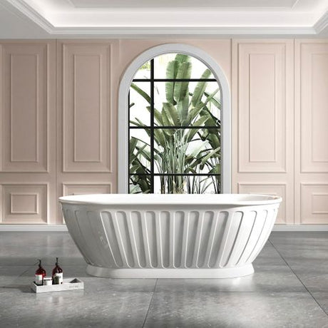 Attica Kensington 1700 Gloss White Bath — detail 4