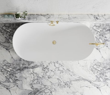 Attica Noosa 1500 Matte White Bath — detail 3