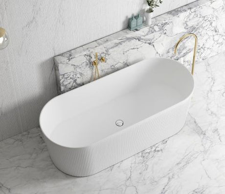 Attica Noosa 1700 Matte White Bath — detail 2