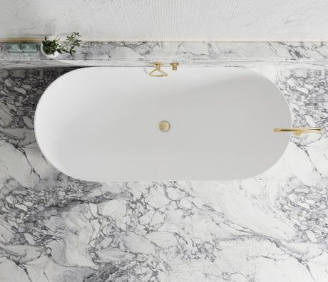 Attica Noosa 1700 Matte White Bath — detail 3