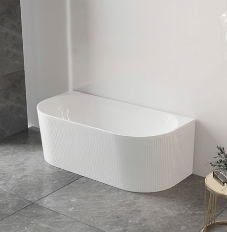 Attica Noosa 1700 Matte White BTW Multi-fit Bath — detail 2
