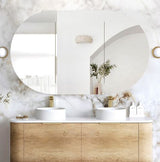 Bondi 1500x900 Natural Oak Shaving Cabinet — detail 6