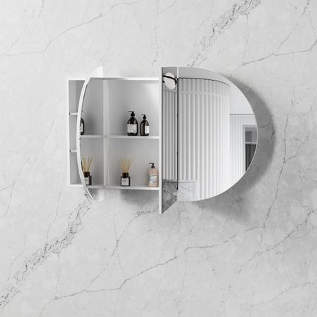 Bondi 1500x900 White Shaving Cabinet — detail 2