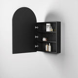 Archie 900mm Black Oak Shaving Cabinet — detail 2