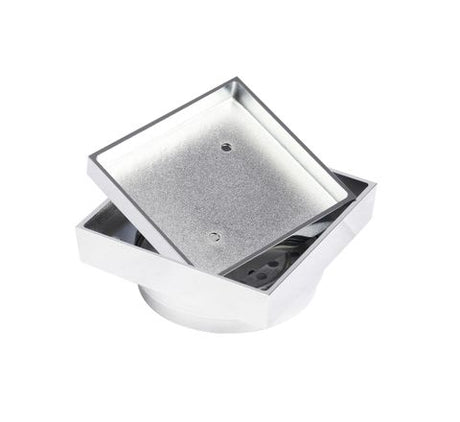 Smart 114 Brass Chrome Square Tiles Waste — detail 2