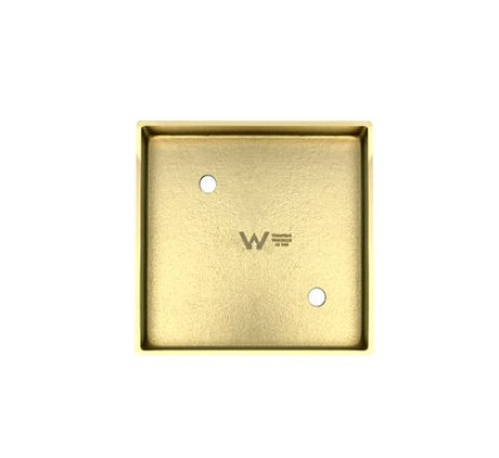 Smart 115 Brushed Gold Square Tiles Waste — detail 2