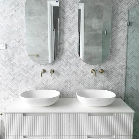 Noosa 1500mm Satin White Wall Hung Cabinet Only — detail 6