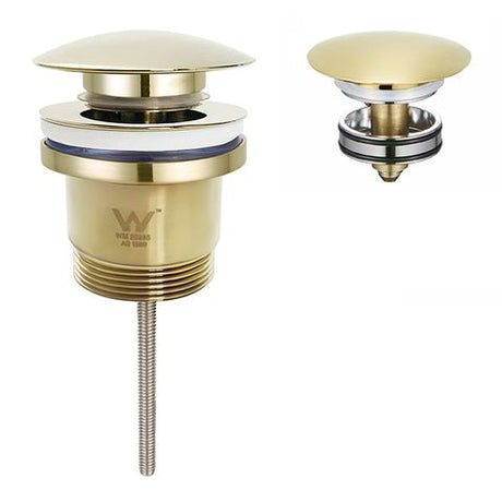 Universal Pop Up/Pullout Waste 32mm/40mm Brushed Gold — detail 2