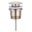 Universal Pop Up/Pullout Waste 32mm/40mm Brushed Nickel