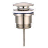 Universal Pop Up/Pullout Waste 32mm/40mm Brushed Nickel