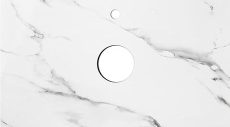Boston 600mm Light Grey Wall Hung Vanity with Mont Blanc Top 12TH — detail 2