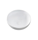 London Solid Surface 390x390x145 Matte White Basin NF — detail 2