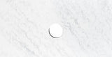 Solid Surface 750x465x20 Cloudy Carrara Top
