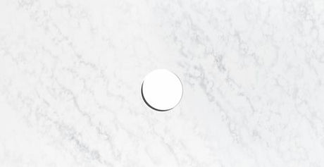 Solid Surface 750x465x20 Cloudy Carrara Top