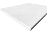 Solid Surface 750x465x20 Cloudy Carrara Top — detail 2