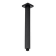 Taran 300mm Matte Black Ceiling Shower Arm Square