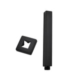 Taran 300mm Matte Black Ceiling Shower Arm Square — detail 2