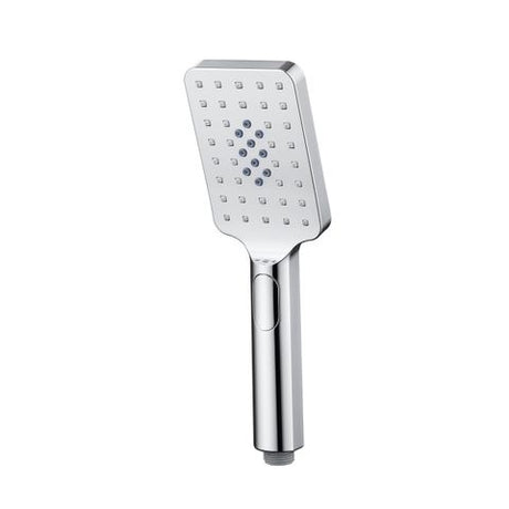 Taran 200mm Chrome Twin Shower On Rail Bottom Inlet Square — detail 4