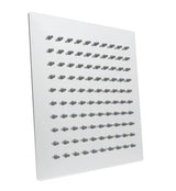 Taran 250mm Chrome Shower Head Stainless Steel Square