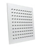Taran 250mm Chrome Shower Head Stainless Steel Square